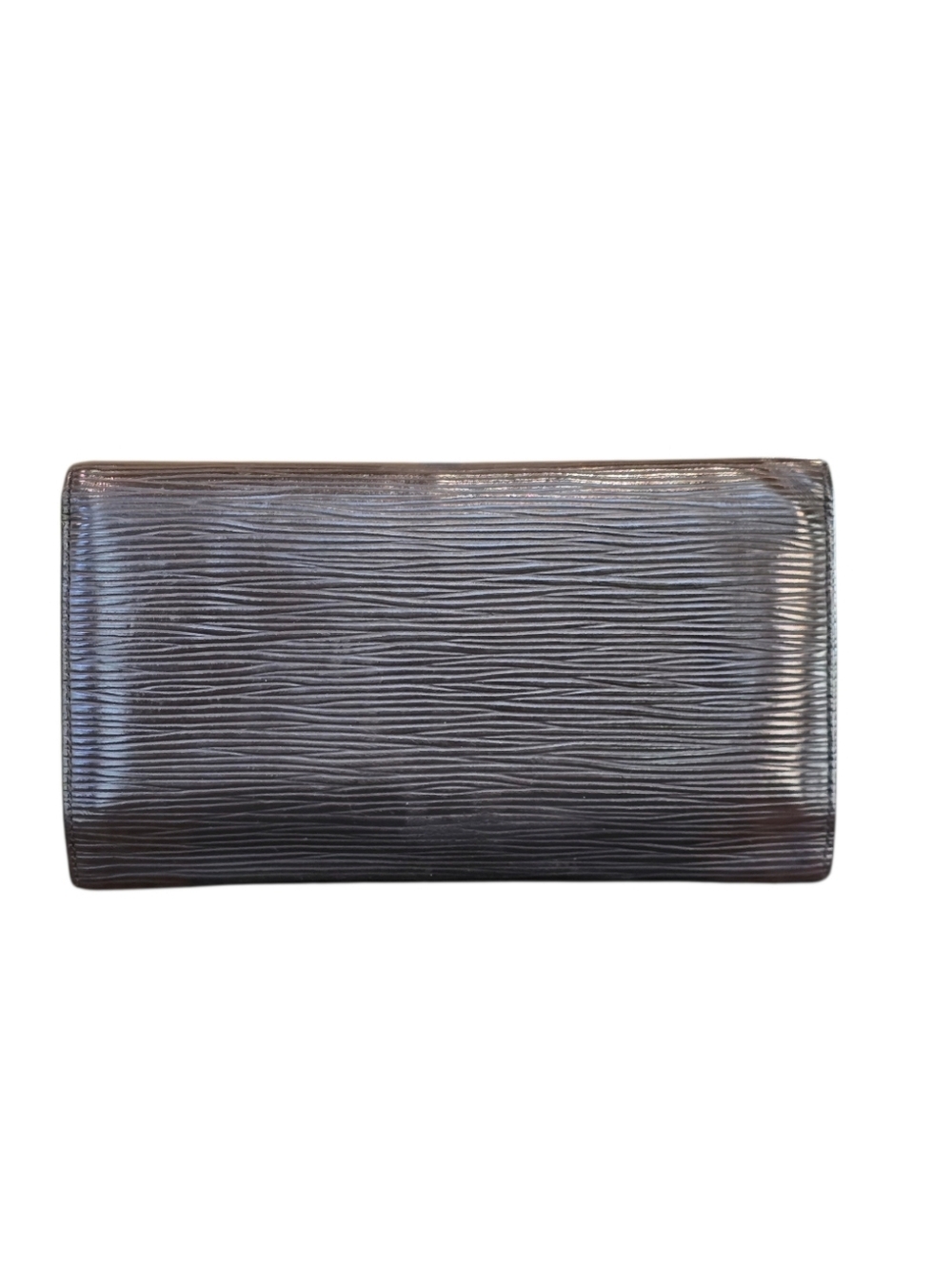 Louis Vuitton Black Epi Leather Porte-Tresor International Trifold Snap Wallet - Picture 4 of 16